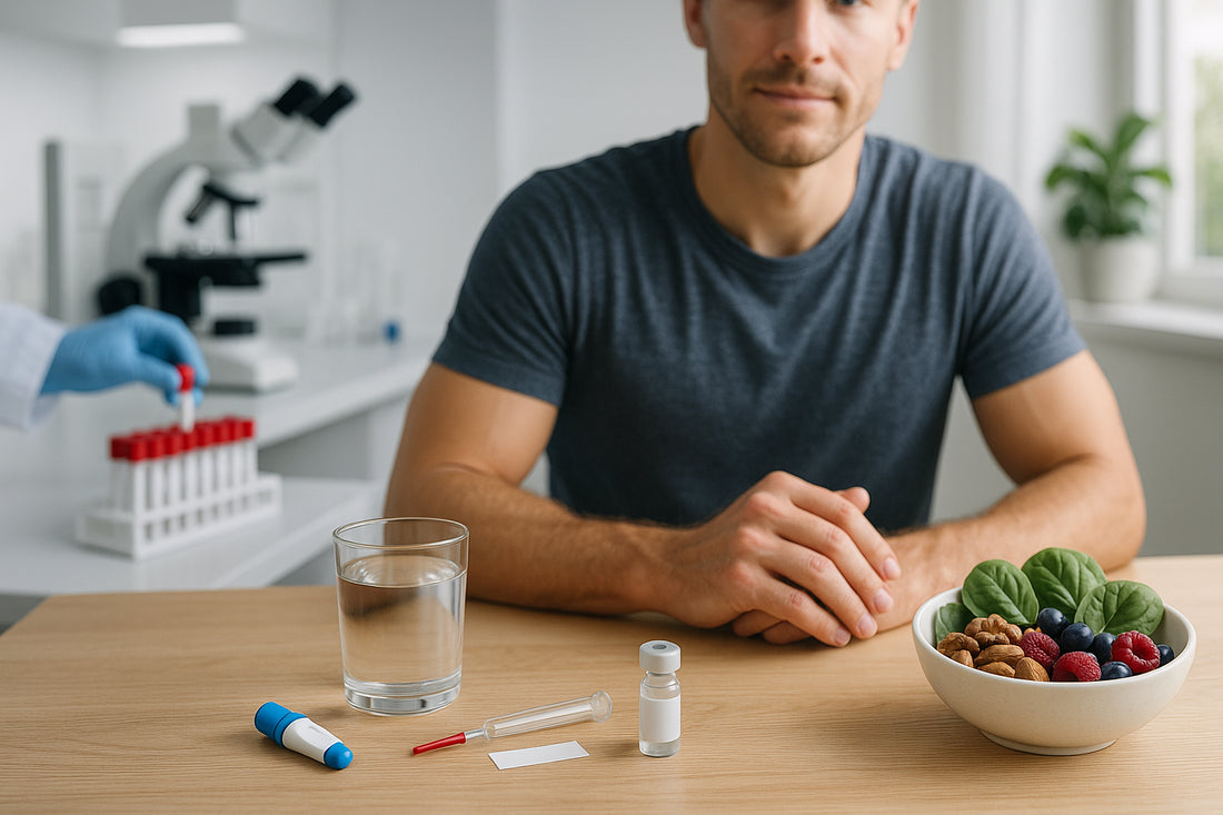 Testosteron messen: Labor-Bluttest, Heimtests und Lebensstil