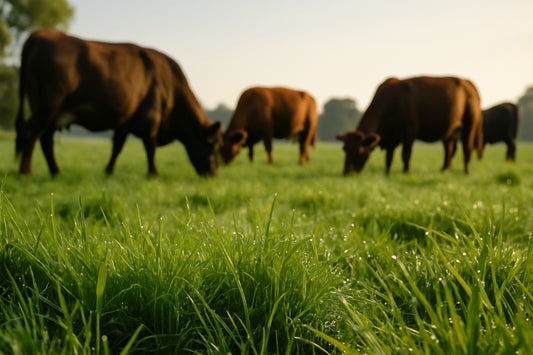 Omega 3 im Weidefleisch: Grasgefütterte Tiere