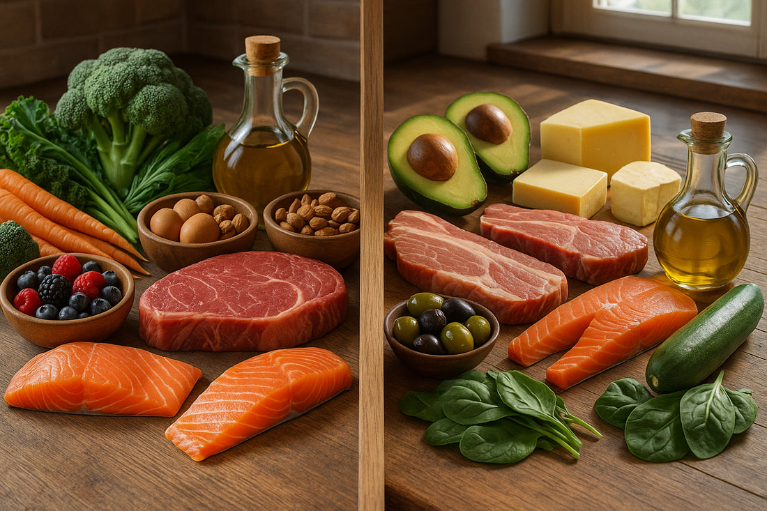 Paleo Diät vs Keto Diät im Vergleich