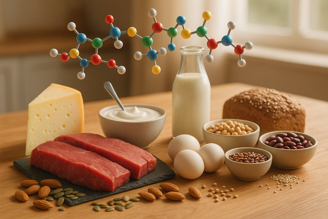 Was sind Peptide in Lebensmitteln?