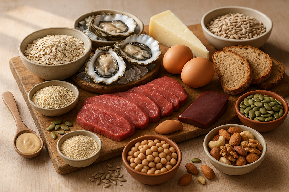 Zinkreiche Lebensmittel: Tierisch und Pflanzlich