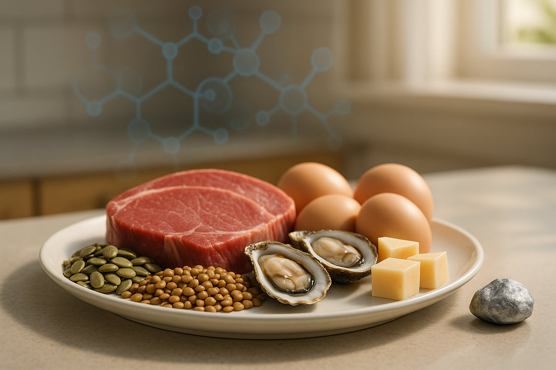 Zink und Testosteron: Zusammenhang, Mangel, Ernährung