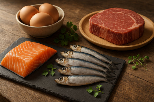 Omega 3 aus tierischen Quellen: Fisch, Fleisch, Eier