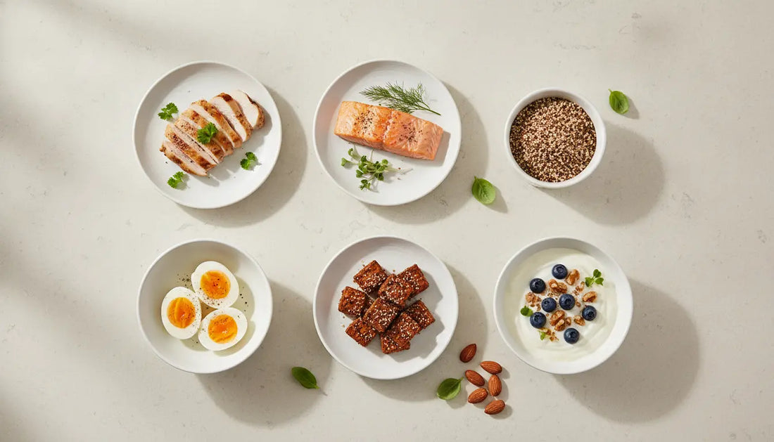 Proteinbedarf für Muskelaufbau bei Männern: 1,6–2,2 g/kg/Tag